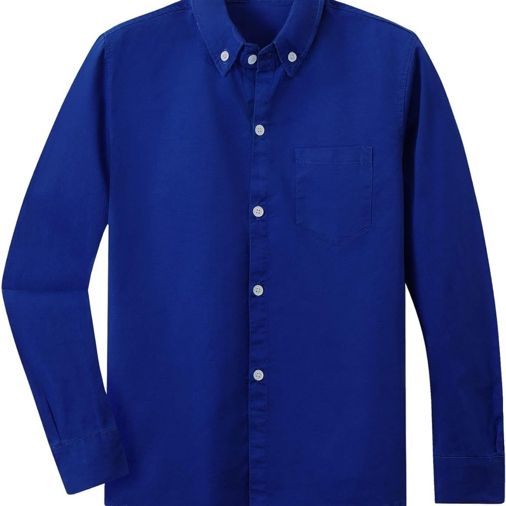 Boys twill button down shirt